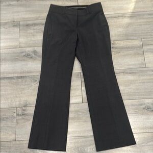 ANNE KLEIN Classic Dark Gray Women's Flared Pants